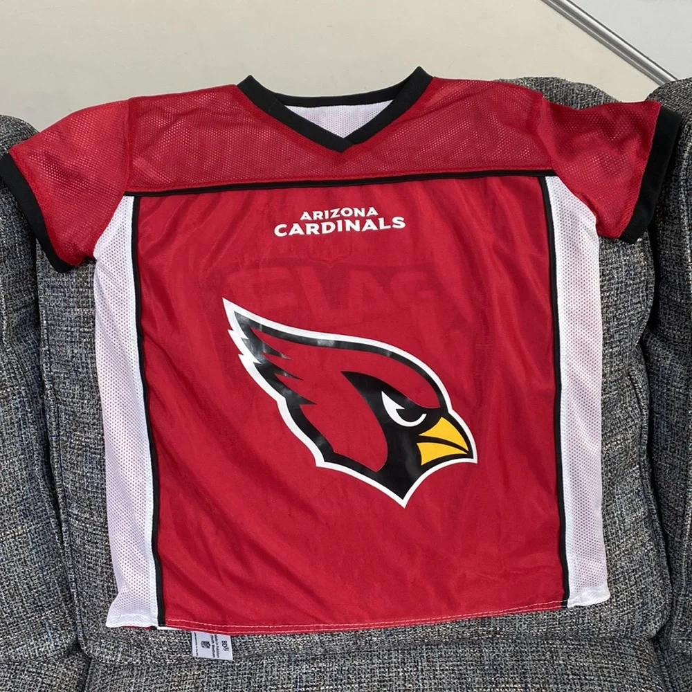 Arizona Cardinals Reversible NFL Flag Football Jersey, Size Youth Medium